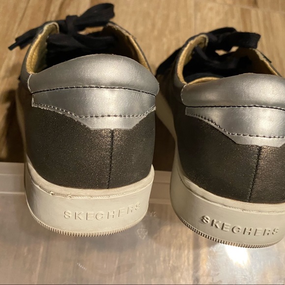 Skechers Street-Los Angels Sneakers, color: Hunter Green/Black/Silver Sz10 - Picture 3 of 7